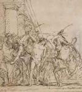 La Flagellation Du Christ by Giovanni Domenico Tiepolo