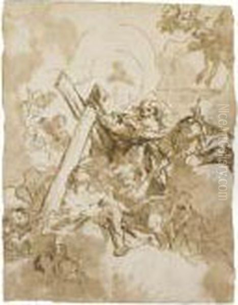 Christ Received Into Heaven - view 1