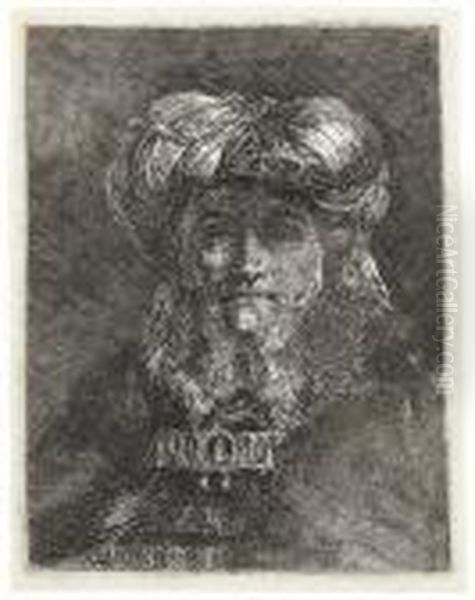 Old Man, In The Manner Of Rembrandt, From Raccolta Di Teste I - view 1