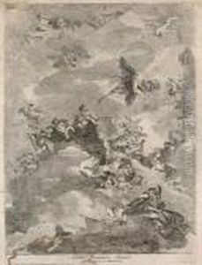 Triumph Of Hercules by Giovanni Domenico Tiepolo