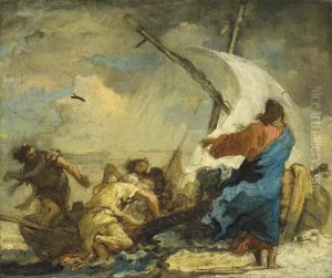 Le Christ Calmant La Tempete Le Christ Calmant La Tempete