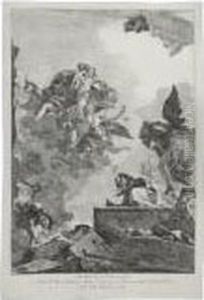 The Virgin Appearing To St. Simon Stock (de Vesme 57; Rizzi 98) by Giovanni Domenico Tiepolo