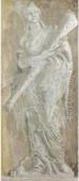 Divinita Femminile Con Clava - view 1