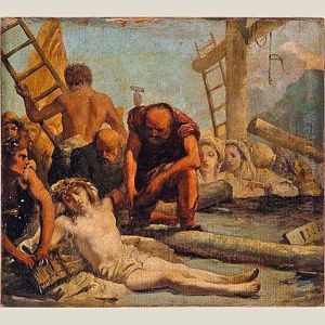 La Crucifixion by Giovanni Domenico Tiepolo