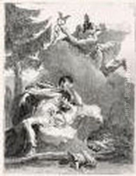 Mercury Appearing In A Dream To Aeneas (rizzi 136) - view 1