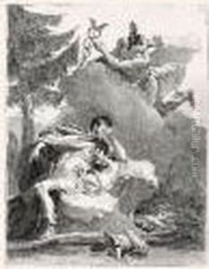 Mercury Appearing In A Dream To Aeneas (rizzi 136)
