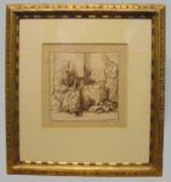 Christ And The Woman From Sameria - view 1