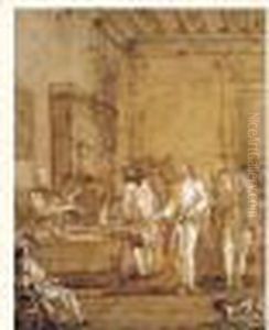 L'appel De Saint Matthieu by Giovanni Domenico Tiepolo