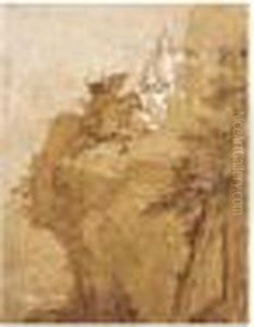 La Tentation Du Christ by Giovanni Domenico Tiepolo
