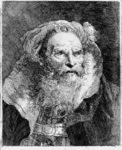 Old Man With A Beard, From Raccolta Di Teste by Giovanni Domenico Tiepolo