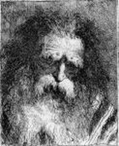 Old Man Seen From The Front, From Raccolta Di Teste - view 1
