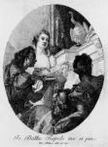 Cleopatra Honoured With Gifts by Giovanni Domenico Tiepolo