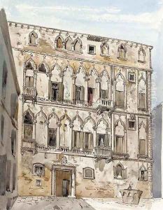 Palazzo Orfei, Venice by George Edmund Street