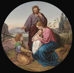 The Holy Family 2 by Nazarene School