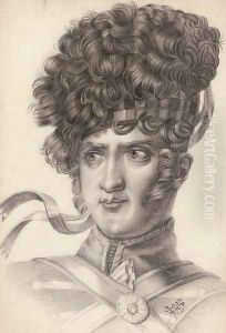 Portrait of a Highlander by Scottish School