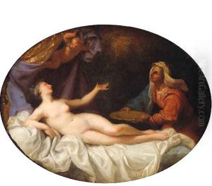 Danae by Eustache Le Sueur