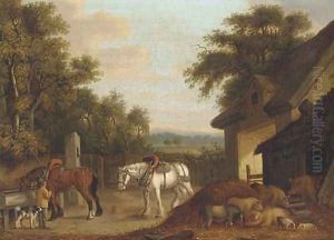 The farmyard The farmyard