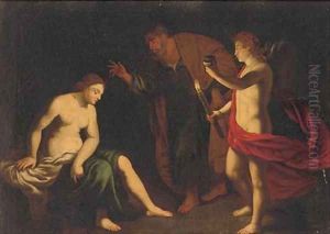 The Raising of Petronilla by Carlo Saraceni