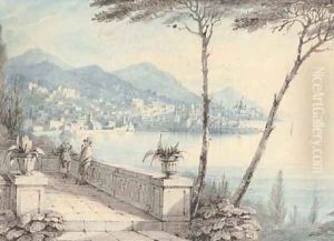 Genoa from the Villa Durazzo by Caroline Lucy Scott