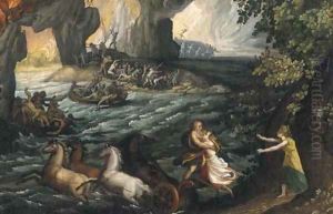 The Rape of Proserpine by Jan Soens