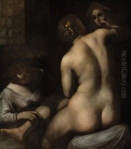 Venus At Her Toilet by Jacopo Tintoretto (Robusti)