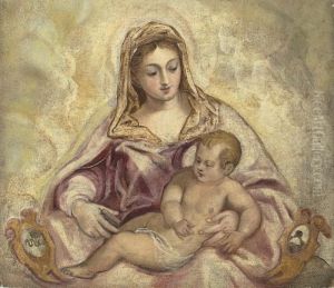 The Madonna And Child by Jacopo Tintoretto (Robusti)
