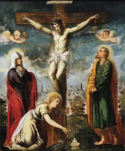 Crocifissione by Jacopo Tintoretto (Robusti)