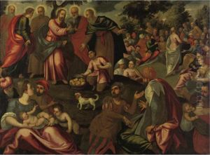 Christ Preaching To The Multitudes