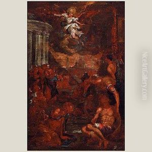Jesus Curando A Los Tullidos by Jacopo Tintoretto (Robusti)