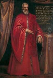 Bildnis Des Venezianischen Prokurators
Franciscus Barradicus. by Jacopo Tintoretto (Robusti)