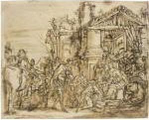 The Adoration Of The Magi by Jacopo Tintoretto (Robusti)