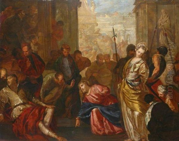 Christ And The Woman Taken In Adultery - view 1
