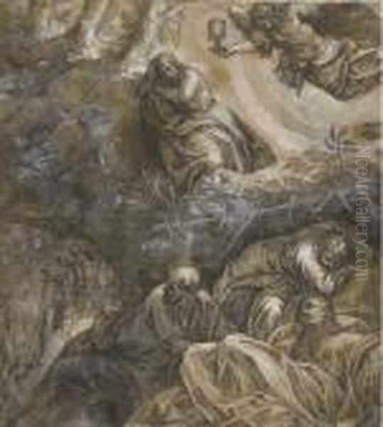 Christ In The Garden Of Gethsemane - view 1