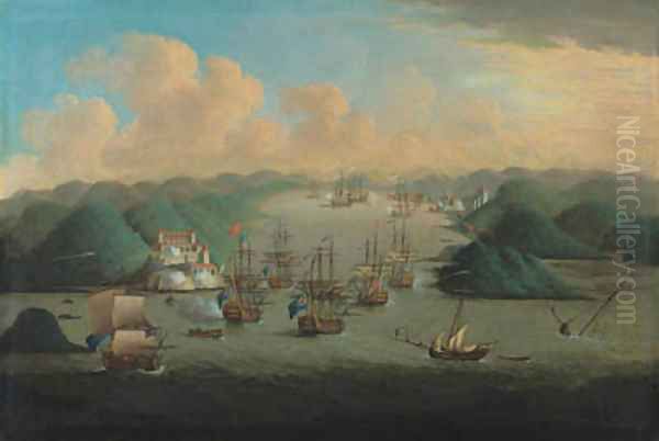 The Taking of Porto Bello, 23rd November 1739 - view 1