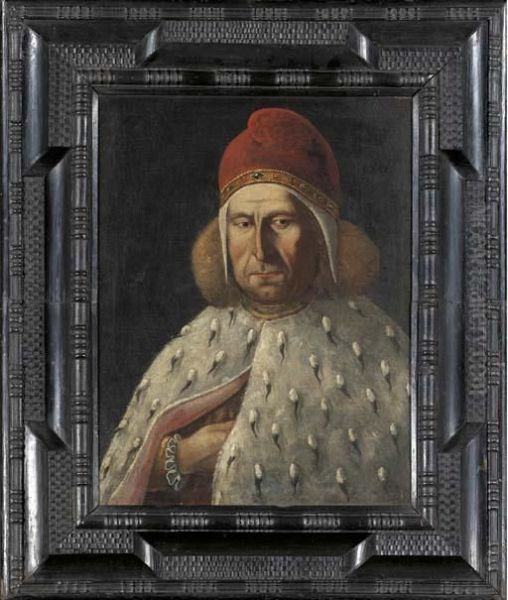 Portrait Of A Doge, Half-length, In An Ermine Coat - view 1