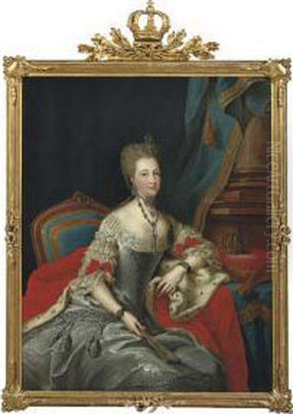 Portrait Of Philippine, Countess Of Hessen-kassel - view 1