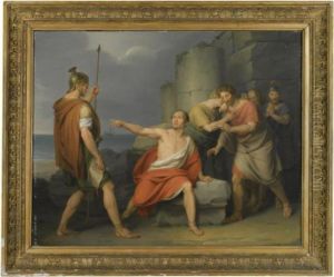 A Scene From Classical History by Johann Heinrich The Elder Tischbein