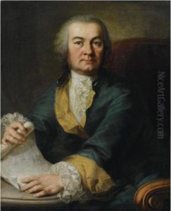 Portrait Of A Gentleman by Johann Heinrich The Elder Tischbein