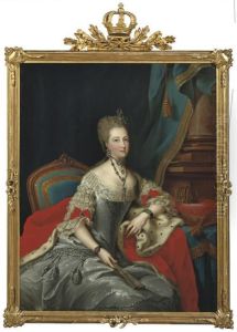 Portrait Of Philippine by Johann Heinrich The Elder Tischbein