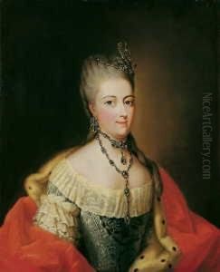Bildnis Der Landgrafin Maria Von
Hessen-kassel, Prinzessin Von Grosbritannien Und Irland (1723-1772). Ol
Auf Leinwand (doubliert). H 80; B 66 Cm. Provenienz: Privatsammlung,
Kassel. Landgrafin Maria War Die Tochter Des Englischen Konigs Georg Ii.
Bildnis Der Landgrafin Maria Von
Hessen-kassel, Prinzessin Von Grosbritannien Und Irland (1723-1772). Ol
Auf Leinwand (doubliert). H 80; B 66 Cm. Provenienz: Privatsammlung,
Kassel. Landgrafin Maria War Die Tochter Des Englischen Konigs Georg Ii.