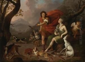 Meleager Und Atalante Auf Der
 Kalydonischen Eberjagd