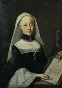 Bildnis Einer Adeligen 
Stiftsdame. Der Tradition Nach Handelt Es Sich Um Die Prinzessin Amalie 
Von Hessen-kassel.