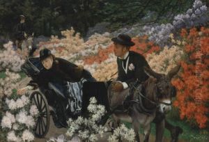 The Morning Ride by James Jacques Joseph Tissot