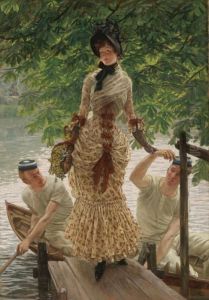 Sur La Tamise (return From Henley) by James Jacques Joseph Tissot