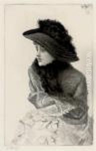 Portrait Of M.n. 'la Frileuse'