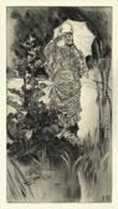Matinee De Printemps. by James Jacques Joseph Tissot