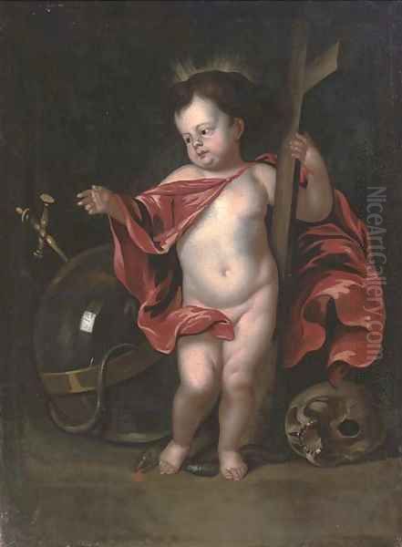 The Christ Child as Salvator Mundi - view 1