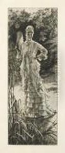 Printemps. by James Jacques Joseph Tissot