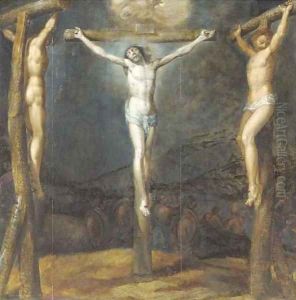 The Crucifixion by Cornelius I Schut