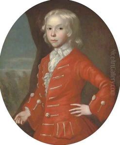 Portrait of a boy by George, of Chichester Smith